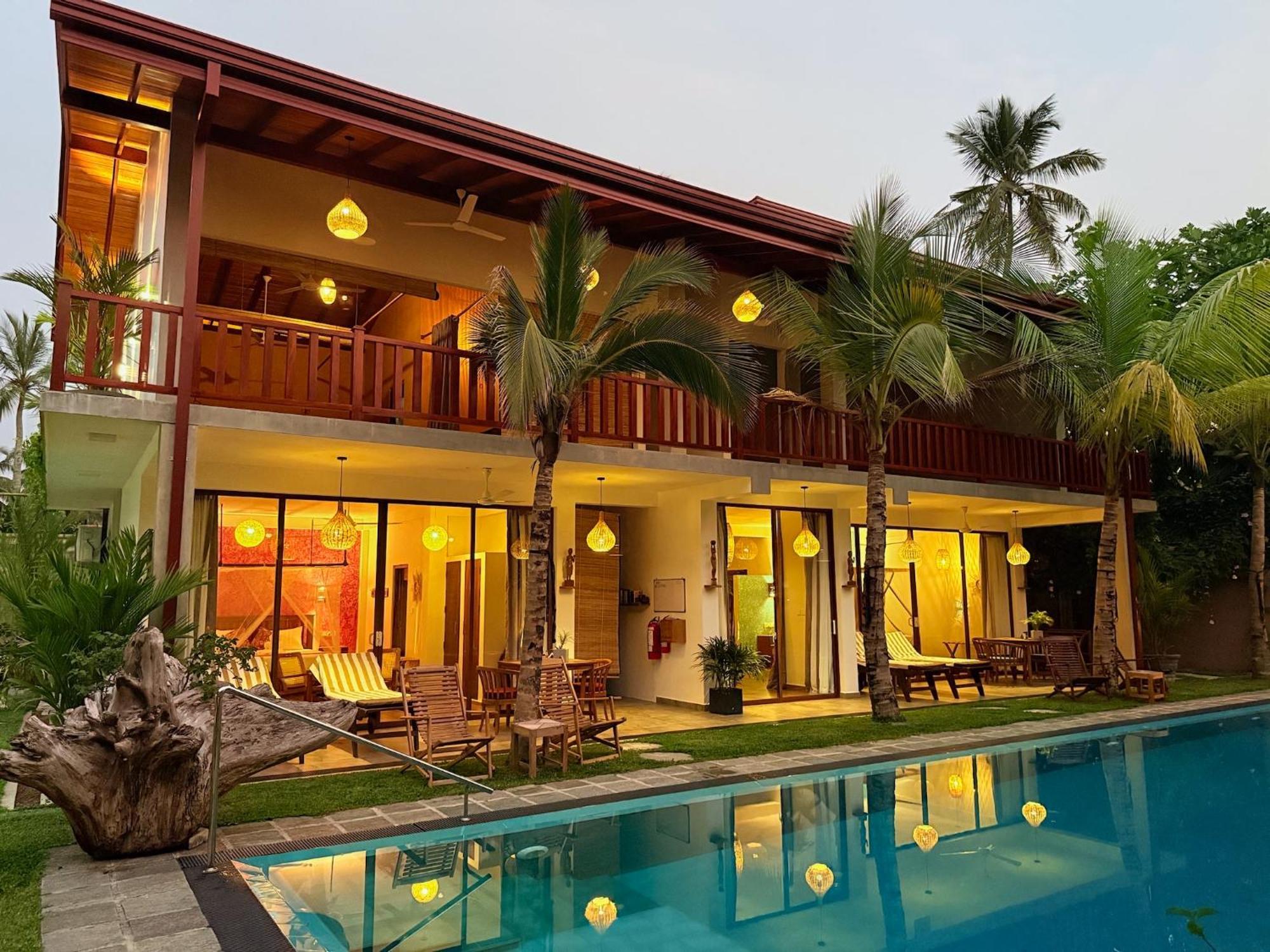 Sri Palms Bed & Breakfast Kosgoda Exterior photo